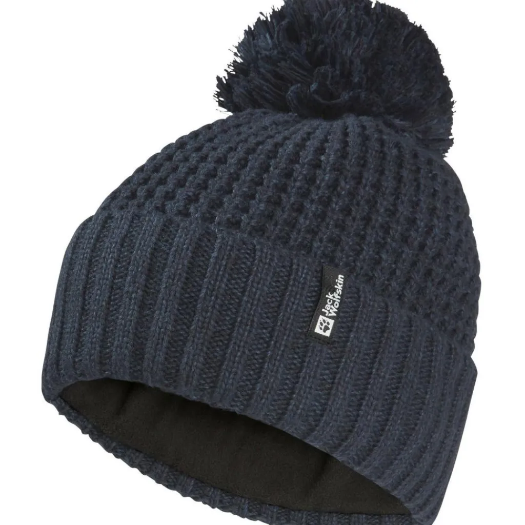 Mutsen|Wintersport-Jack Wolfskin Medley muts dames dark navy