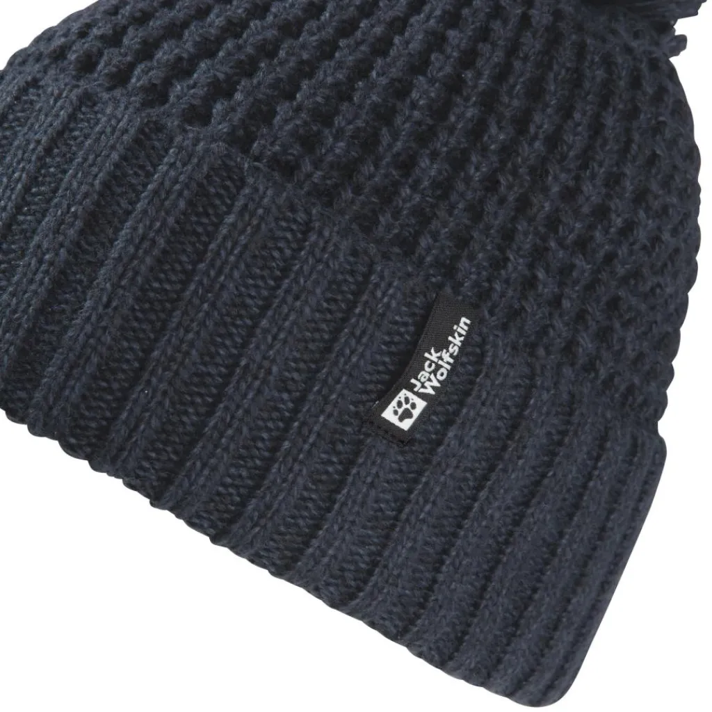 Mutsen|Wintersport-Jack Wolfskin Medley muts dames dark navy