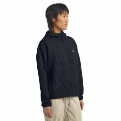 Jack Wolfskin  Mogari Hooded fleece vest dames dark navy< Fleece Vest