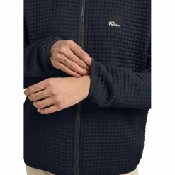 Jack Wolfskin  Mogari Hooded fleece vest dames dark navy< Fleece Vest