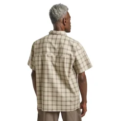 Outdoor Shirt-Jack Wolfskin  Planalto overhemd heren check cold coffee