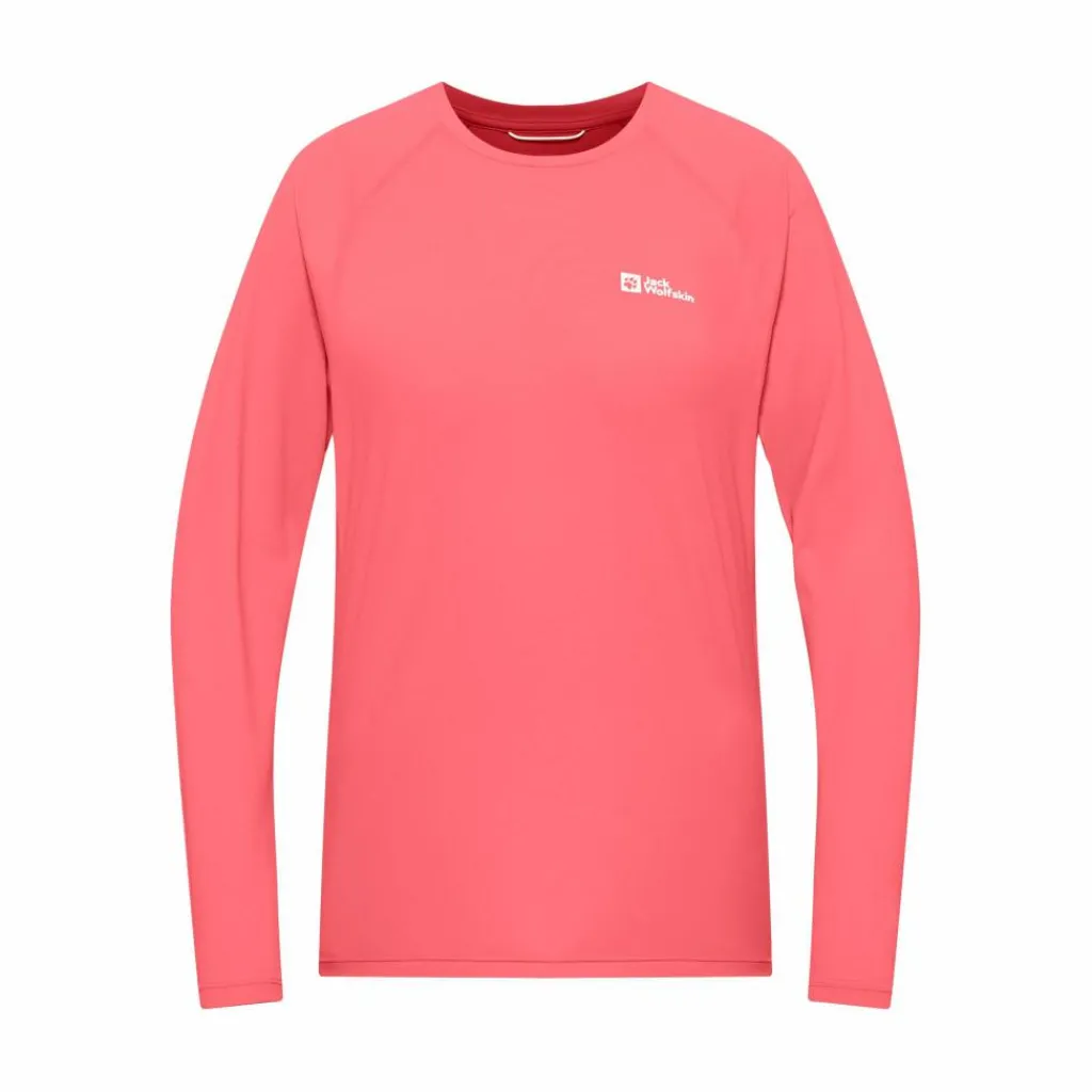 Jack Wolfskin Prelight Swift shirt dames sunset coral< Outdoor Shirt