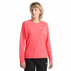 Jack Wolfskin Prelight Swift shirt dames sunset coral< Outdoor Shirt