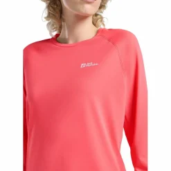 Jack Wolfskin Prelight Swift shirt dames sunset coral< Outdoor Shirt