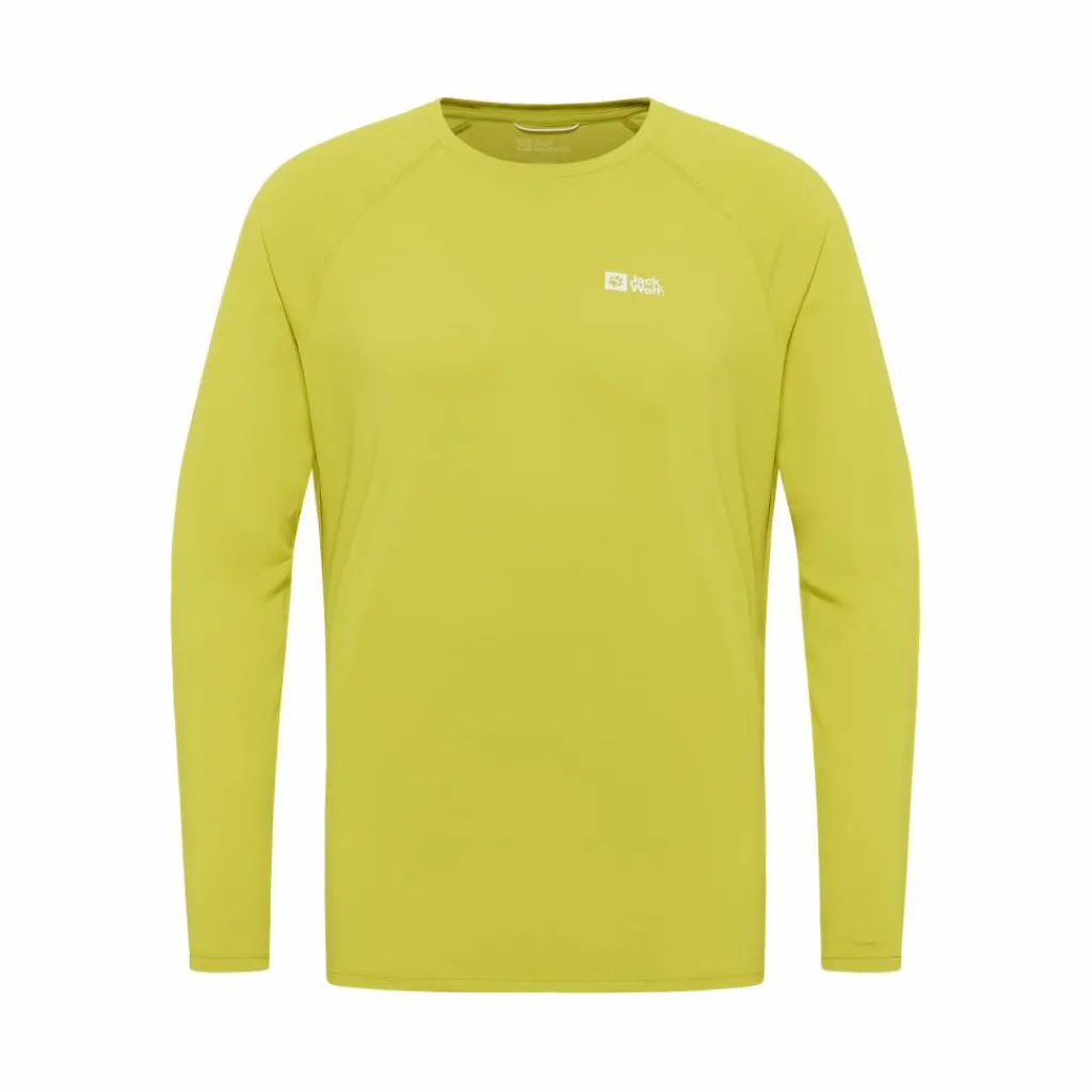 Jack Wolfskin Prelight swift shirt heren chartreuse< Outdoor Shirt