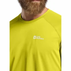 Jack Wolfskin Prelight swift shirt heren chartreuse< Outdoor Shirt