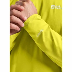 Jack Wolfskin Prelight swift shirt heren chartreuse< Outdoor Shirt