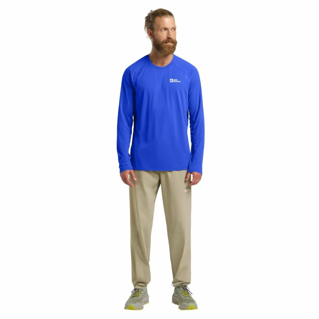 Jack Wolfskin Prelight Swift shirt heren vibrant blue< Outdoor Shirt