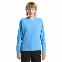 Jack Wolfskin Prelight Swift shirt dames mid blue< Outdoor Shirt