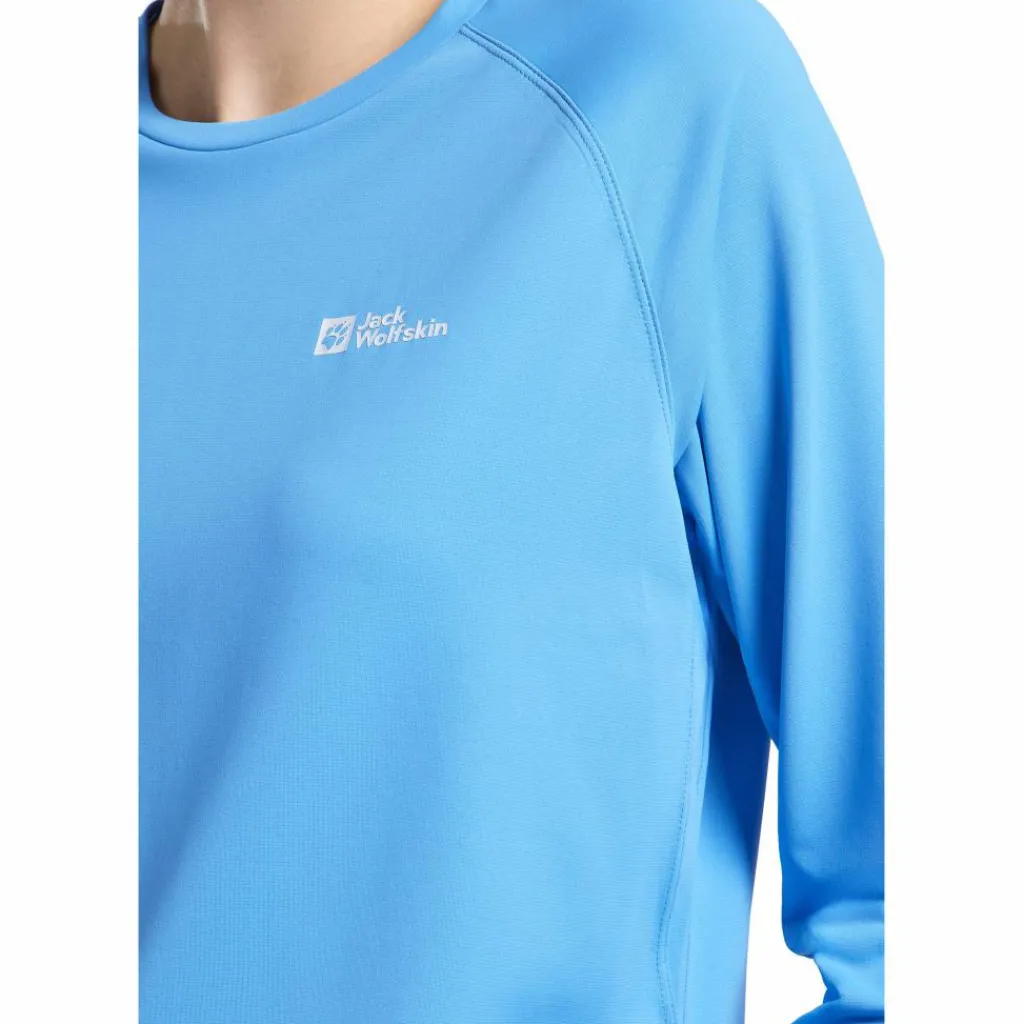 Jack Wolfskin Prelight Swift shirt dames mid blue< Outdoor Shirt