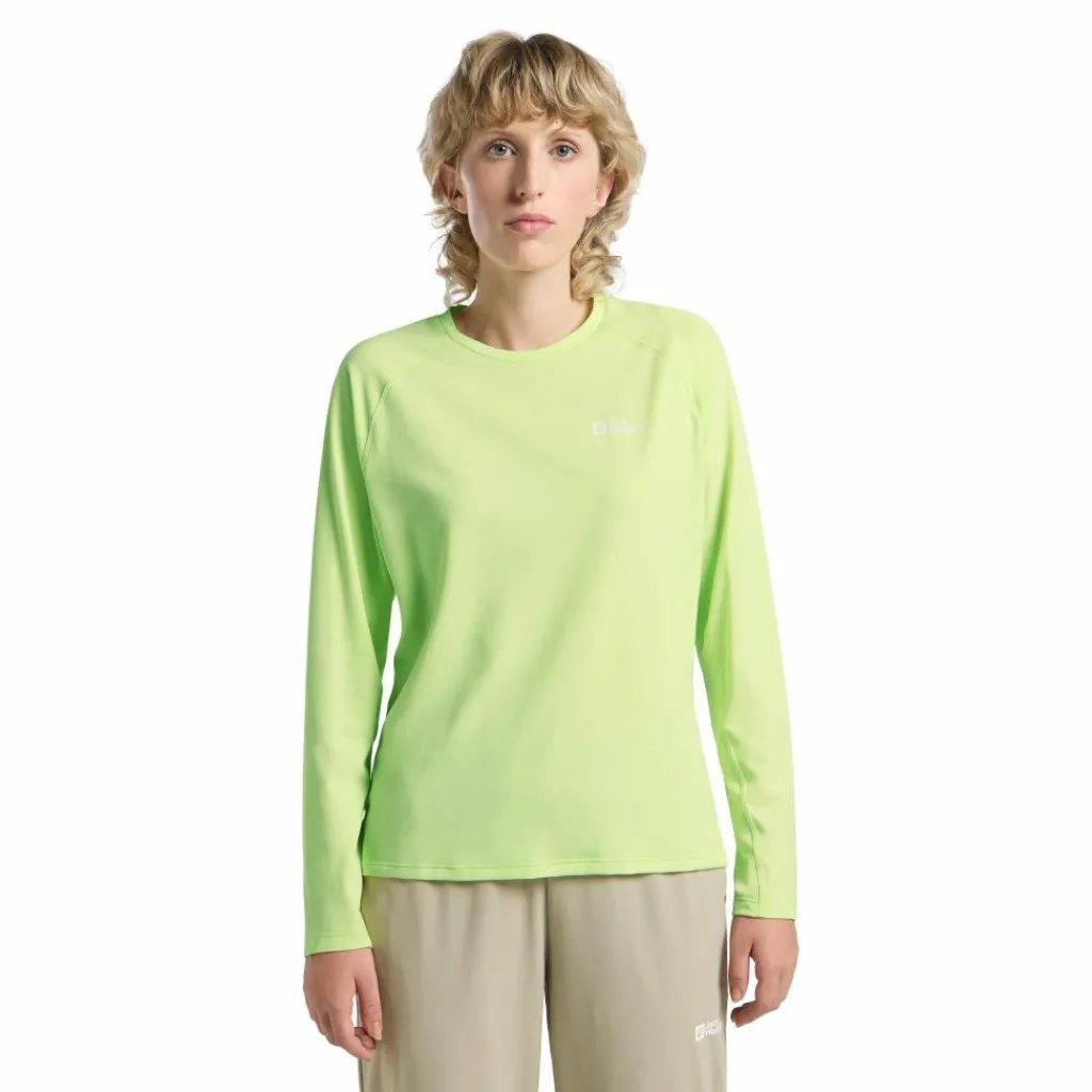 Jack Wolfskin Prelight Swift shirt dames cool matcha< Outdoor Shirt