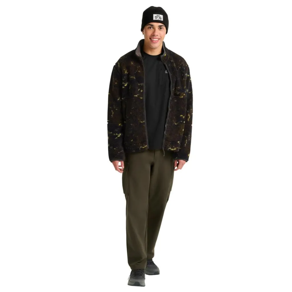 Outdoor Trui-Jack Wolfskin Prelight Trail Crew shirt heren black