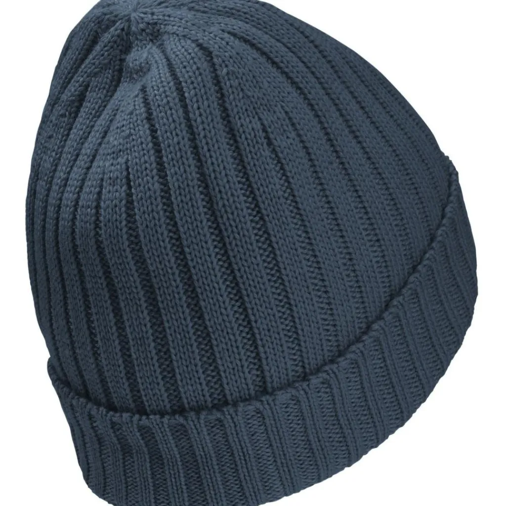 Mutsen|Wintersport-Jack Wolfskin Rib Knit muts midnight sky