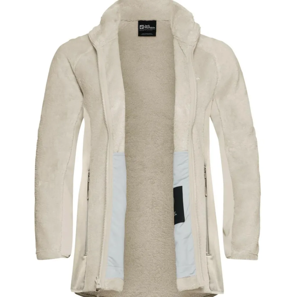 Fleece Vest-Jack Wolfskin Rotwand fleece vest dames pale sand