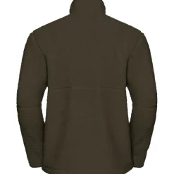 Fleece Vest-Jack Wolfskin  Stone Lite fleece vest heren obsidian moss