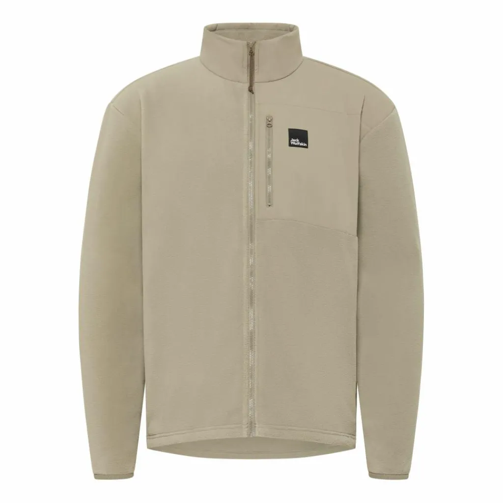 Jack Wolfskin Sumetro fleece vest heren stone< Fleece Vest