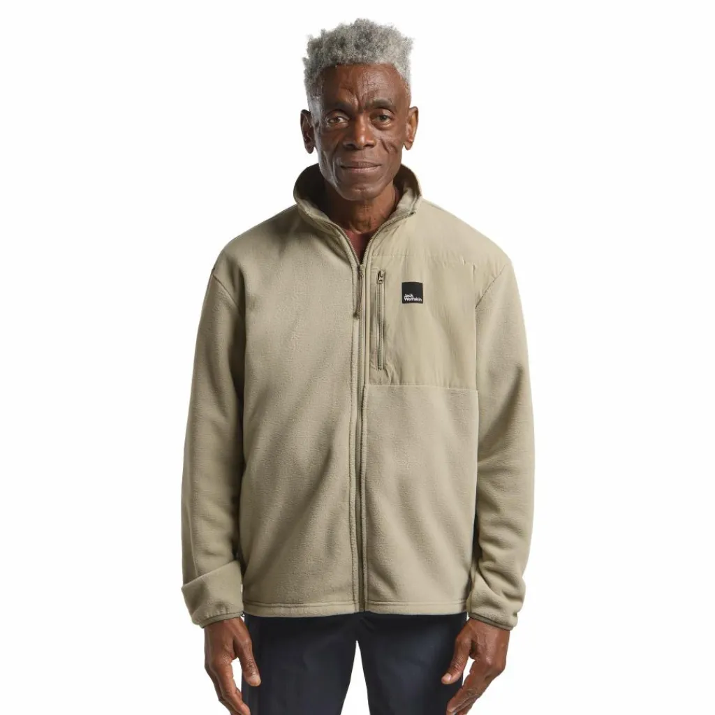 Jack Wolfskin Sumetro fleece vest heren stone< Fleece Vest