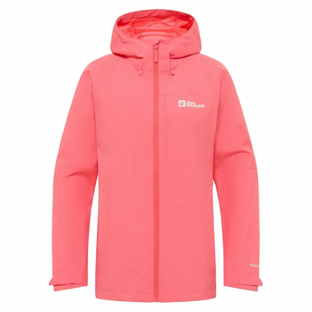 Jack Wolfskin Tempest 2L outdoor jack dames sunset coral< Outdoor Jack
