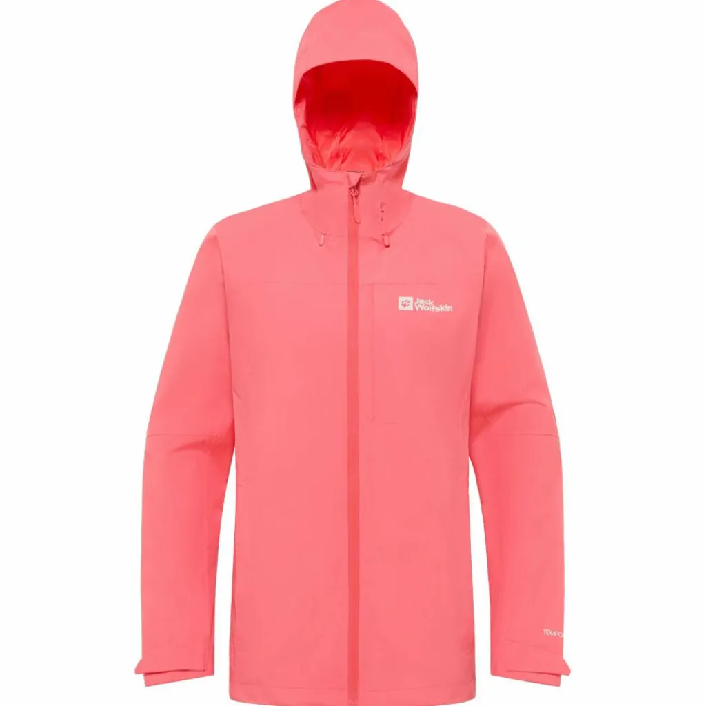 Jack Wolfskin Tempest 2L outdoor jack dames sunset coral< Outdoor Jack