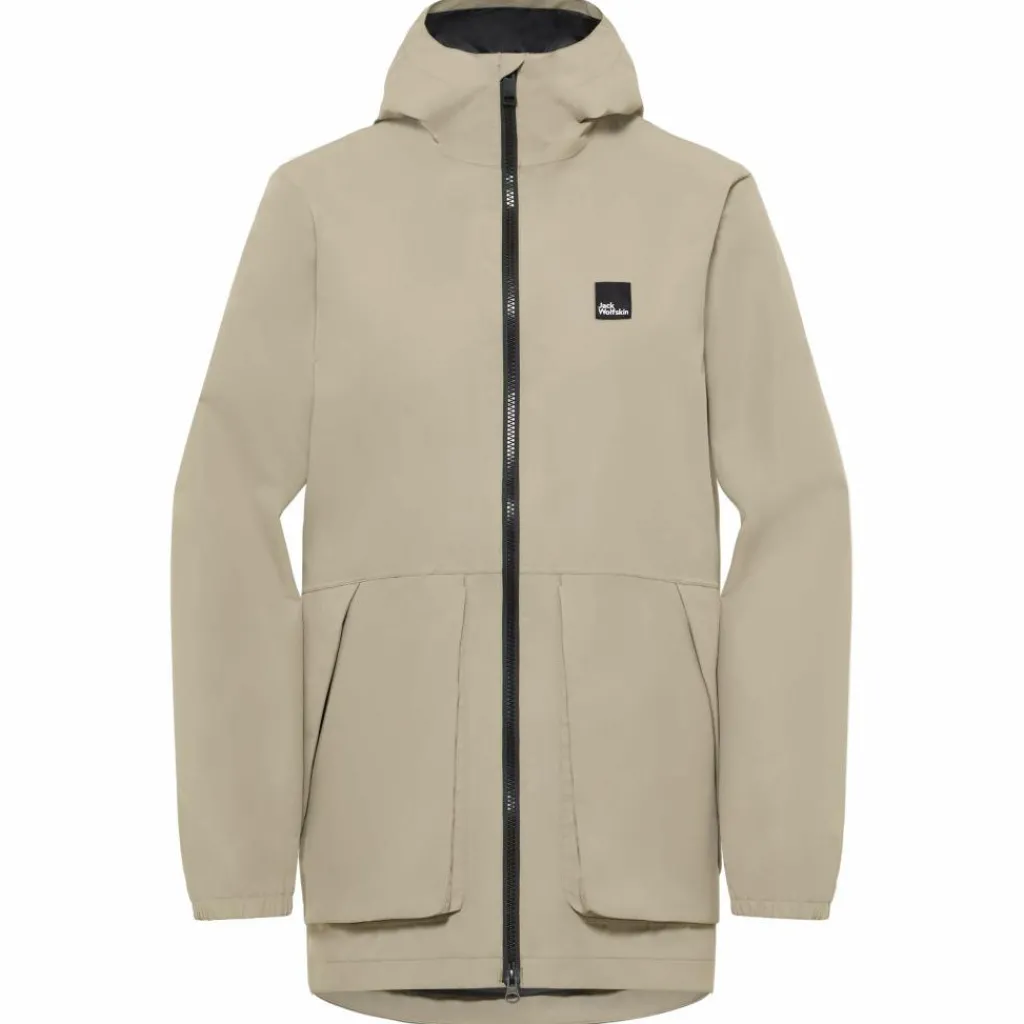 Jack Wolfskin Terraview 2L parka outdoor jack dames stone< Outdoor Jack