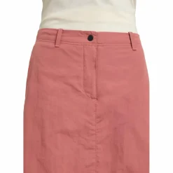 Outdoor Jurk & Rok-Jack Wolfskin Tihama skort dames mineral red