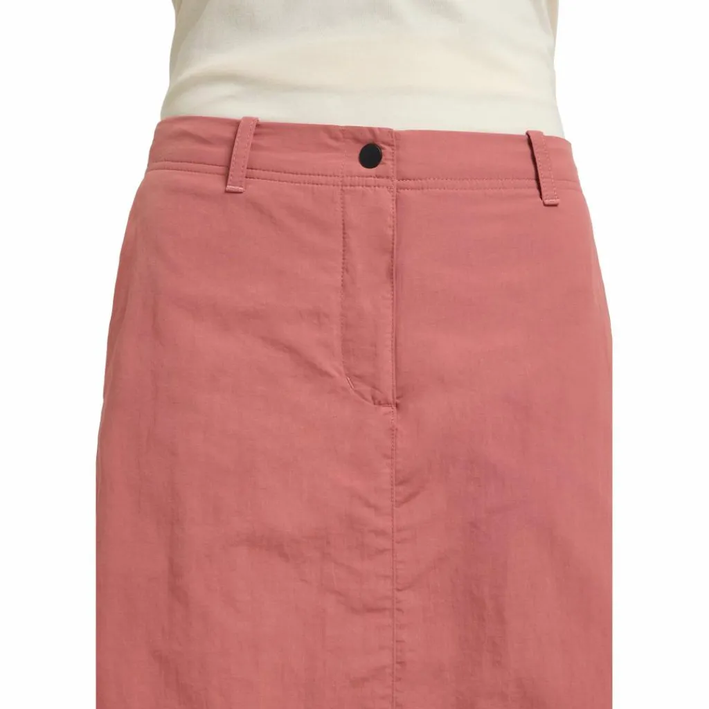 Outdoor Jurk & Rok-Jack Wolfskin Tihama skort dames mineral red