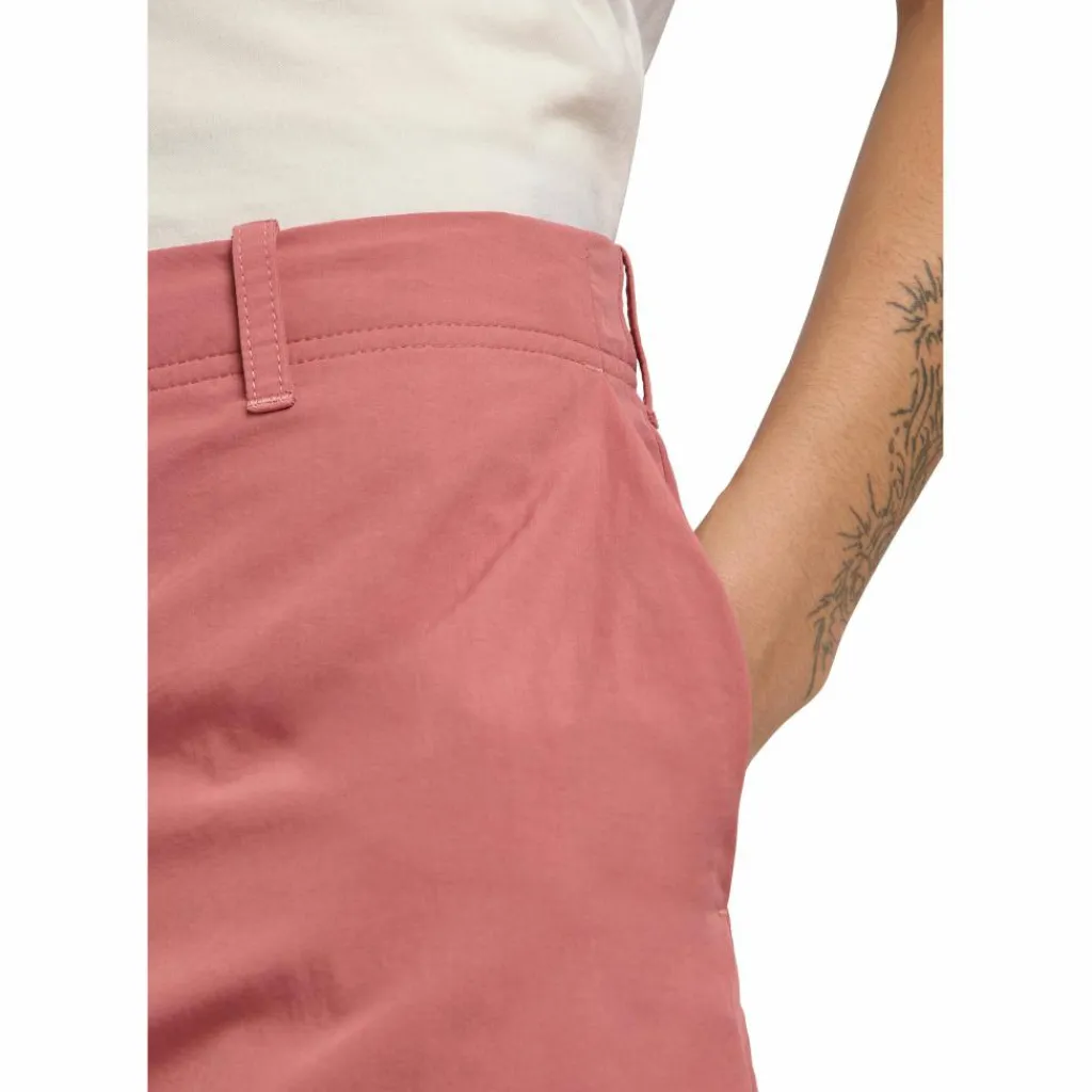 Outdoor Jurk & Rok-Jack Wolfskin Tihama skort dames mineral red