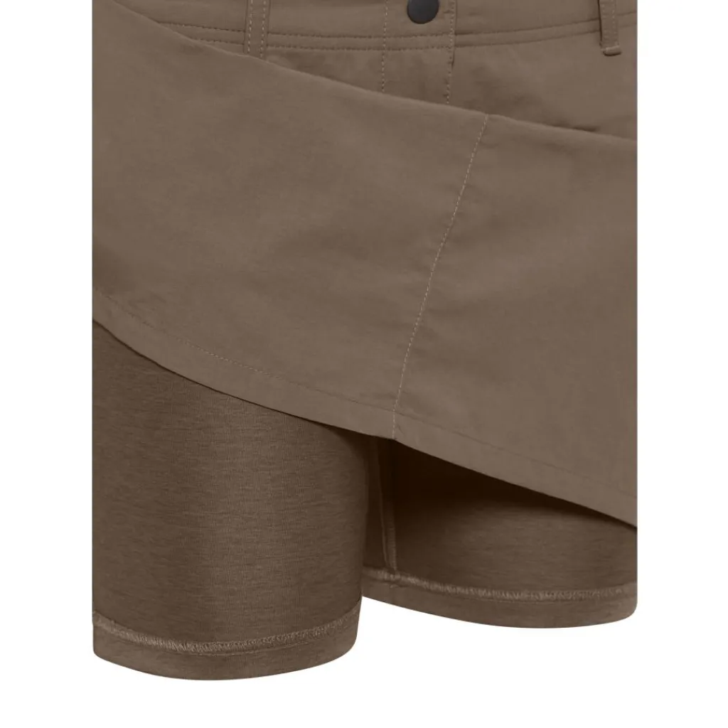 Jack Wolfskin Tihama skort dames cold coffee< Outdoor Jurk & Rok