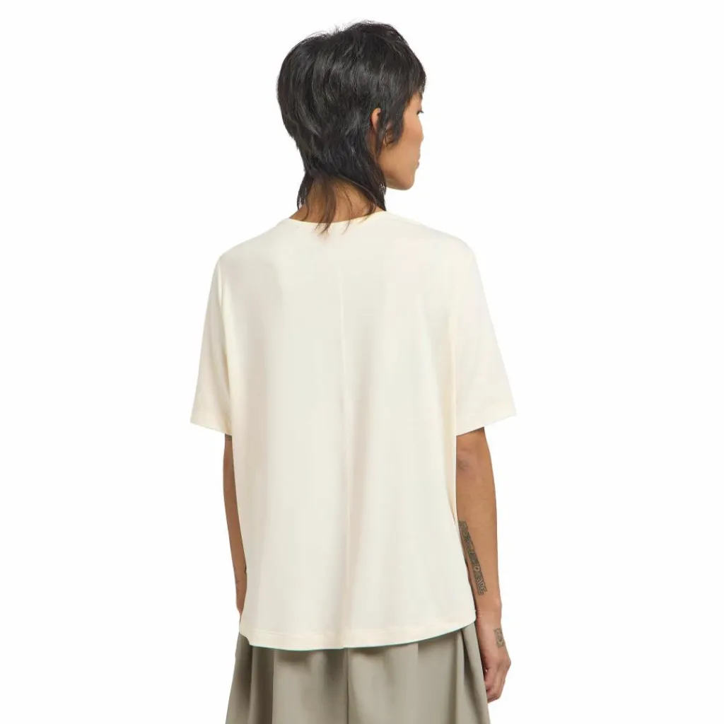 Jack Wolfskin Travel shirt dames cotton white heather< Outdoor Shirt