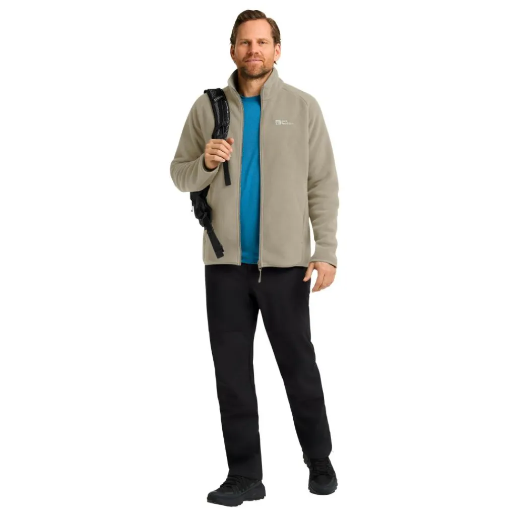 Jack Wolfskin Waldsteig fleece vest heren linen< Fleece Vest