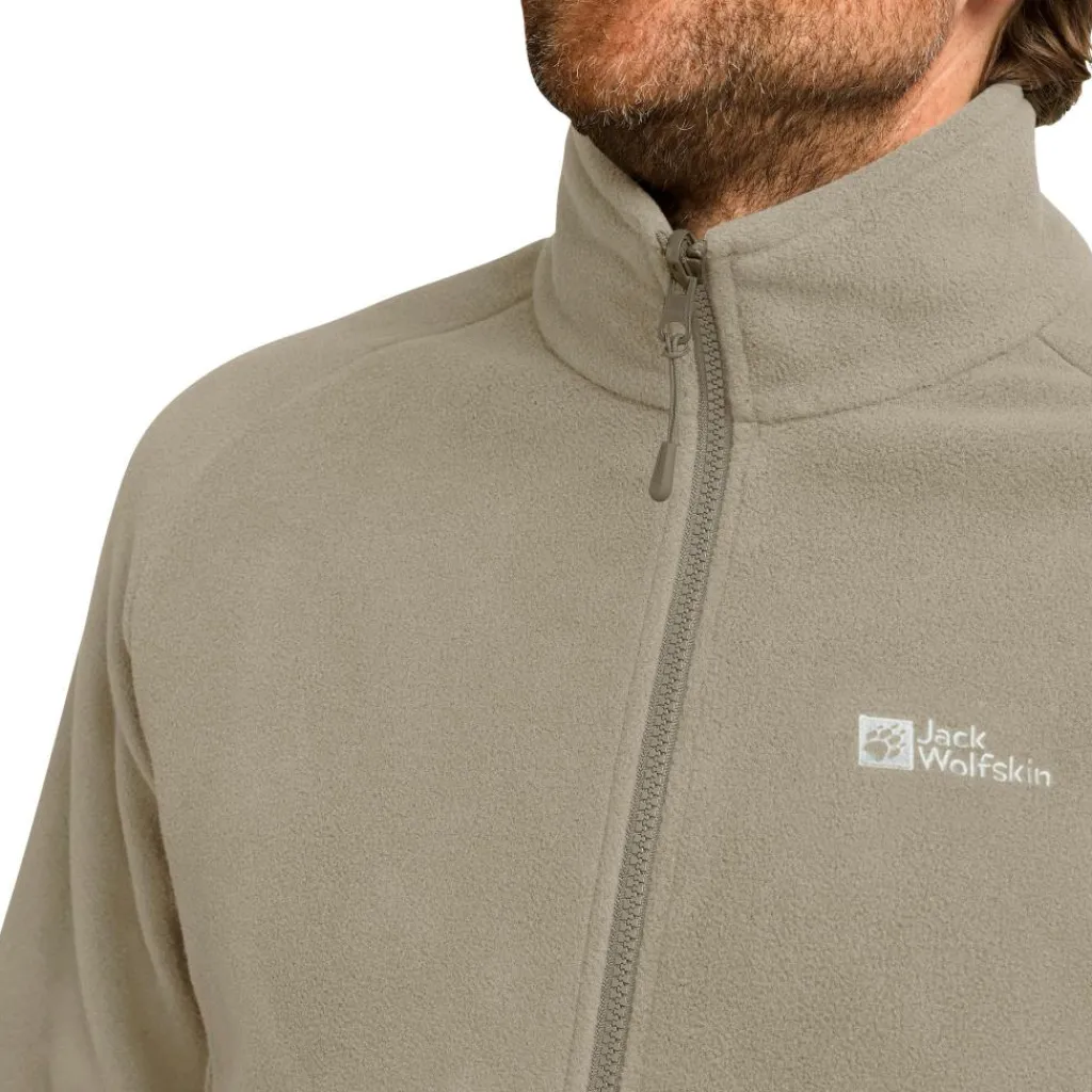 Jack Wolfskin Waldsteig fleece vest heren linen< Fleece Vest