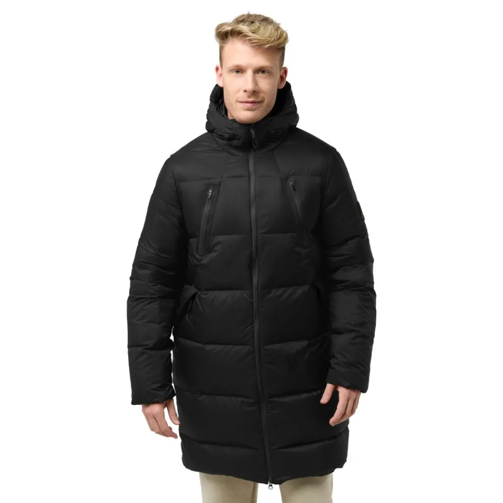 Outdoor Jack-Jack Wolfskin Wandermood Down parka outdoor jack heren granite black