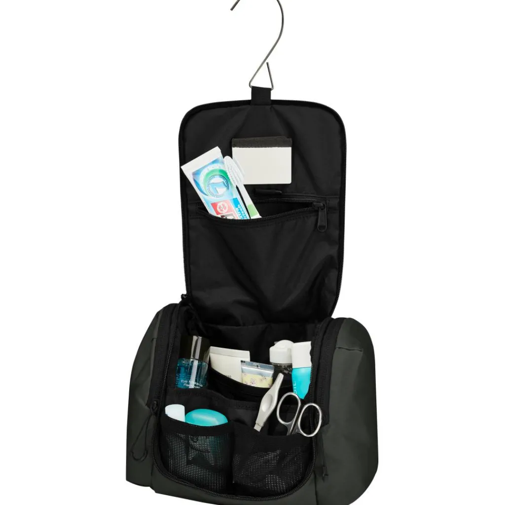 Toilettassen-Jack Wolfskin Wandermood toilettas granite black