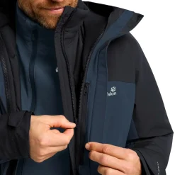 Outdoor Jack-Jack Wolfskin Wild Places 3-in-1 outdoor jack heren midnight sky