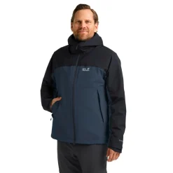 Outdoor Jack-Jack Wolfskin Wild Places 3-in-1 outdoor jack heren midnight sky