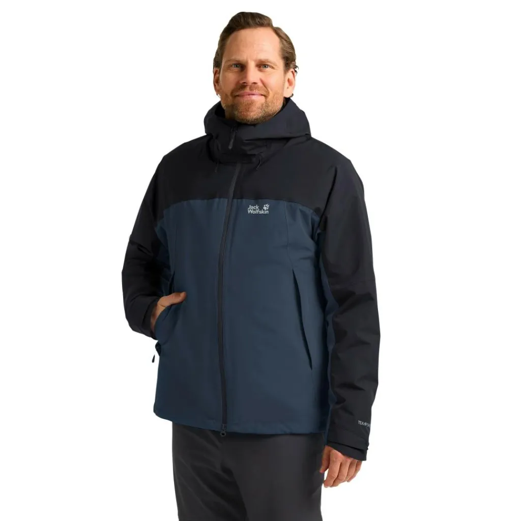 Outdoor Jack-Jack Wolfskin Wild Places 3-in-1 outdoor jack heren midnight sky