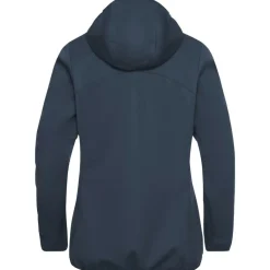 Outdoor Jack-Jack Wolfskin Windhain Hoody softshell jas dames midnight sky