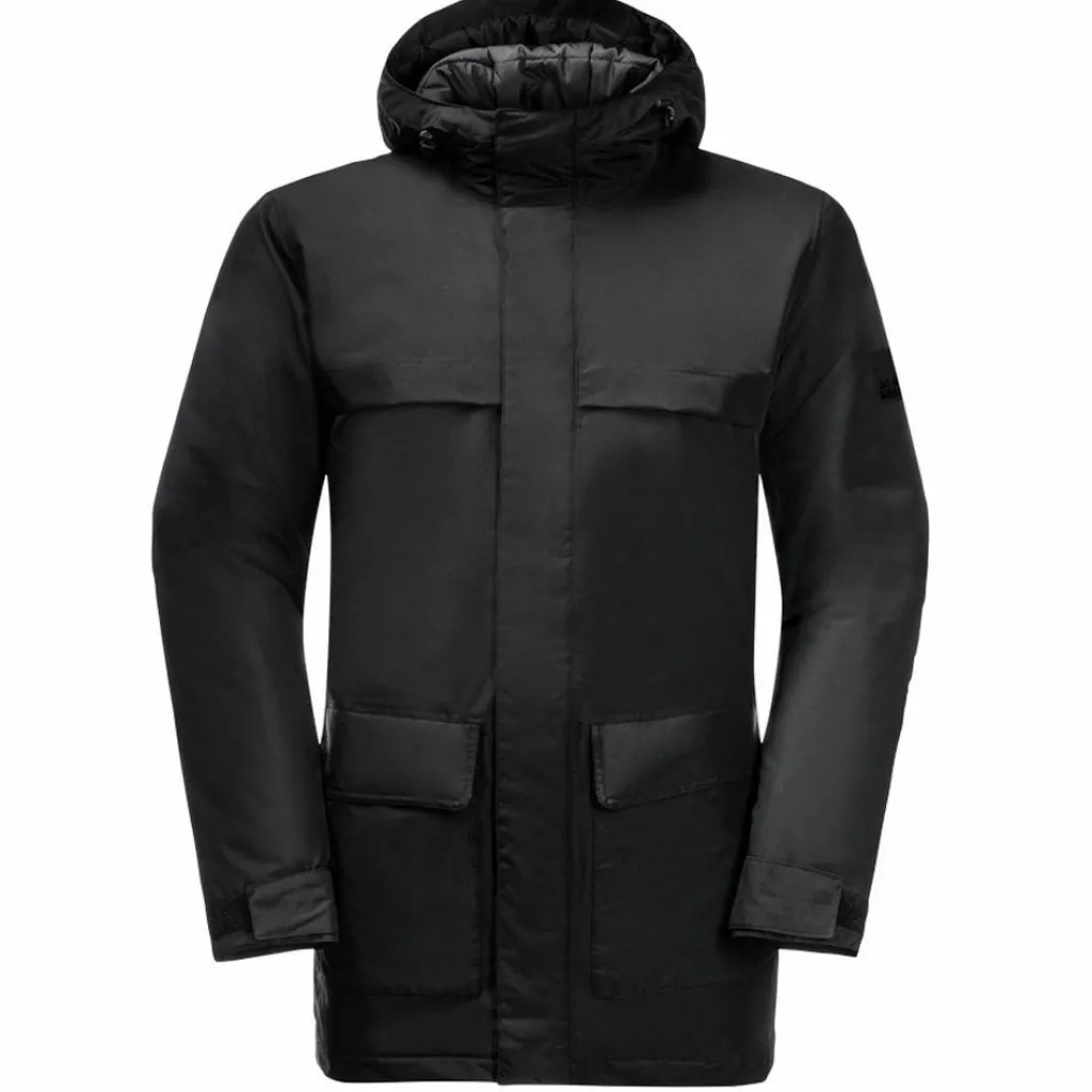 Jack Wolfskin Winterlager parka outdoor jack heren black< Outdoor Jack