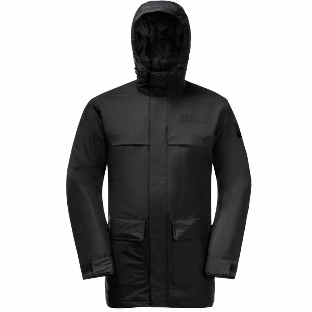 Jack Wolfskin Winterlager parka outdoor jack heren black< Outdoor Jack
