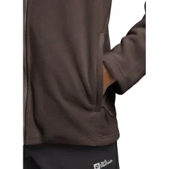 Jack Wolfskin Winterstein fleece vest heren peat< Fleece Vest