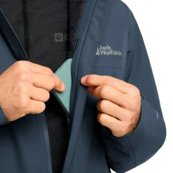 Jack Wolfskin Wisper Insulated outdoor jack heren midnight sky dark navy< Outdoor Jack