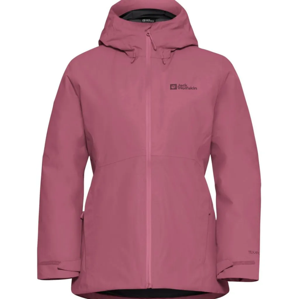 Jack Wolfskin Wisper Insulated outdoor jack dames raisin< Outdoor Jack