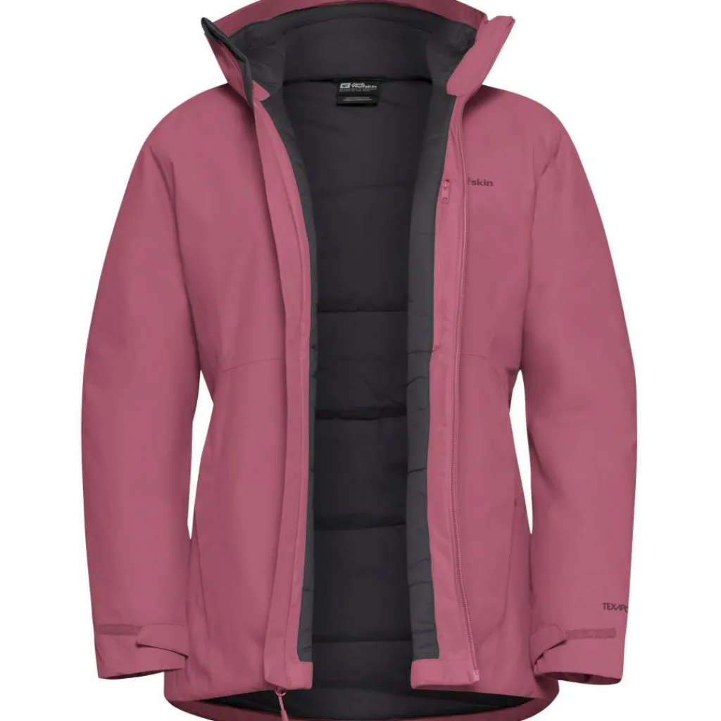 Jack Wolfskin Wisper Insulated outdoor jack dames raisin< Outdoor Jack