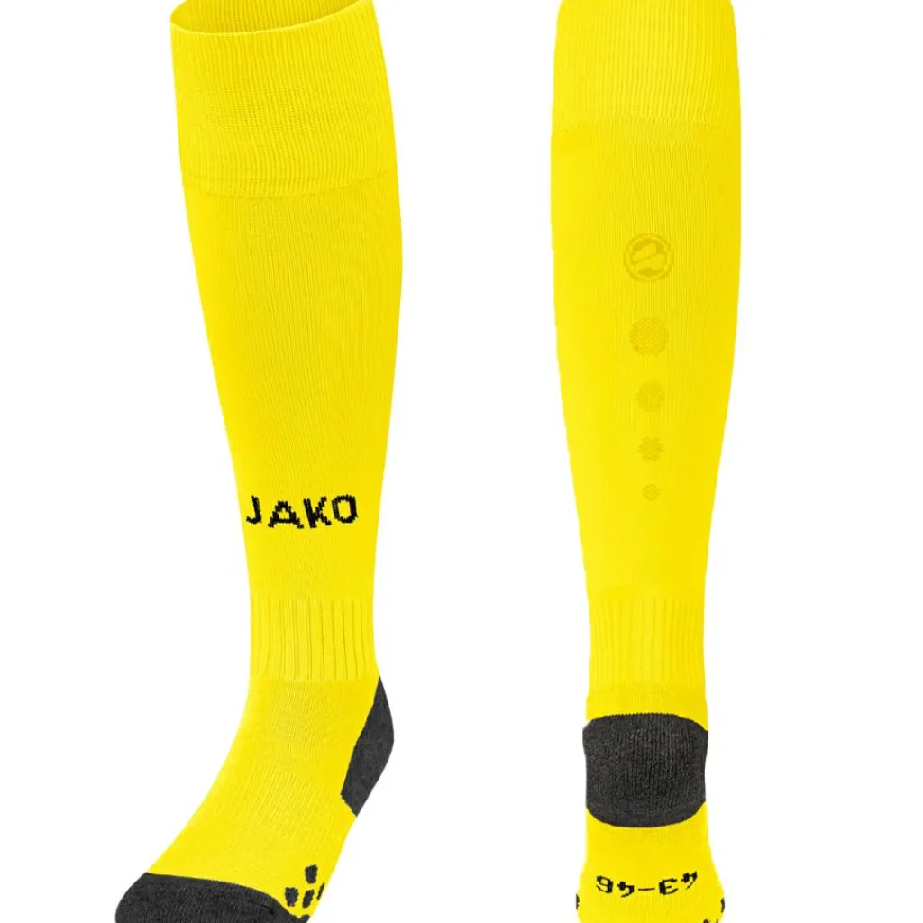 JAKO Allround voetbalsokken citroen< Voetbalkleding