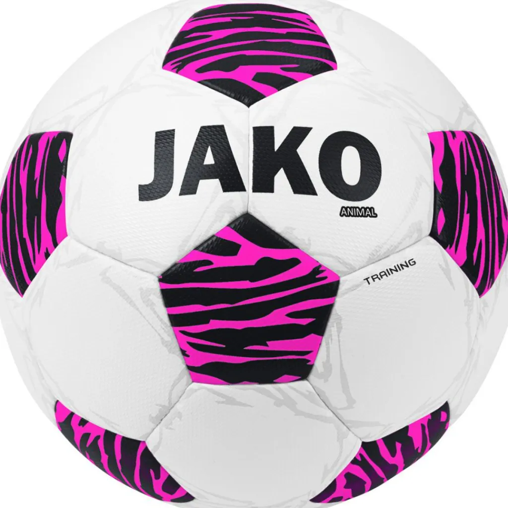 Voetbal Kopen-JAKO Animal voetbal white pink black
