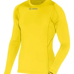 Voetbalkleding-Jako Compression trainingsshirt geel - L