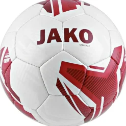 Voetbal Kopen-JAKO Lightbal Striker 2.0 HS voetbal wit rood