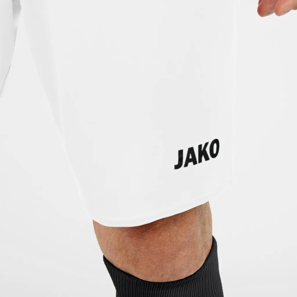 Voetbalkleding-Jako Manchester 2.0 voetbalbroekje wit