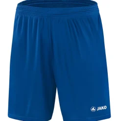 Voetbalkleding-JAKO Manchester voetbalshort blauw
