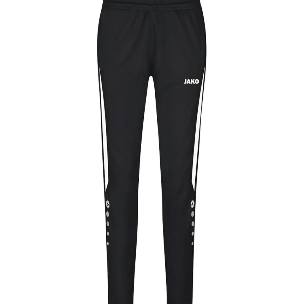 Jako Power Polyester trainingsbroek zwart wit< Voetbalkleding